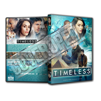 Timeless Dizisi Cover Tasarımı (Dvd Cover)